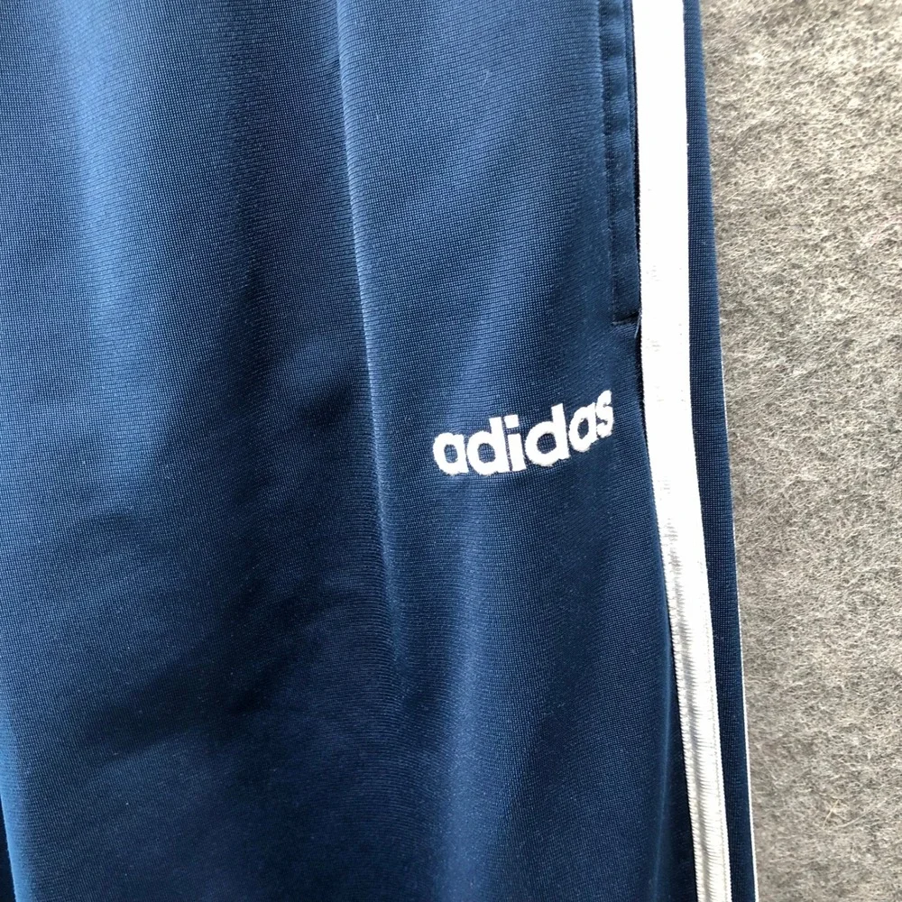 Adidas‎ 3 Stripe Jogger Track Pants Youth Boys 14/16 Blue White Active